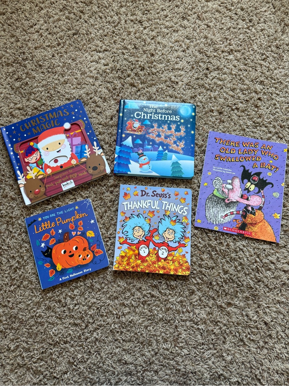 Lot of Children’s Holiday Books